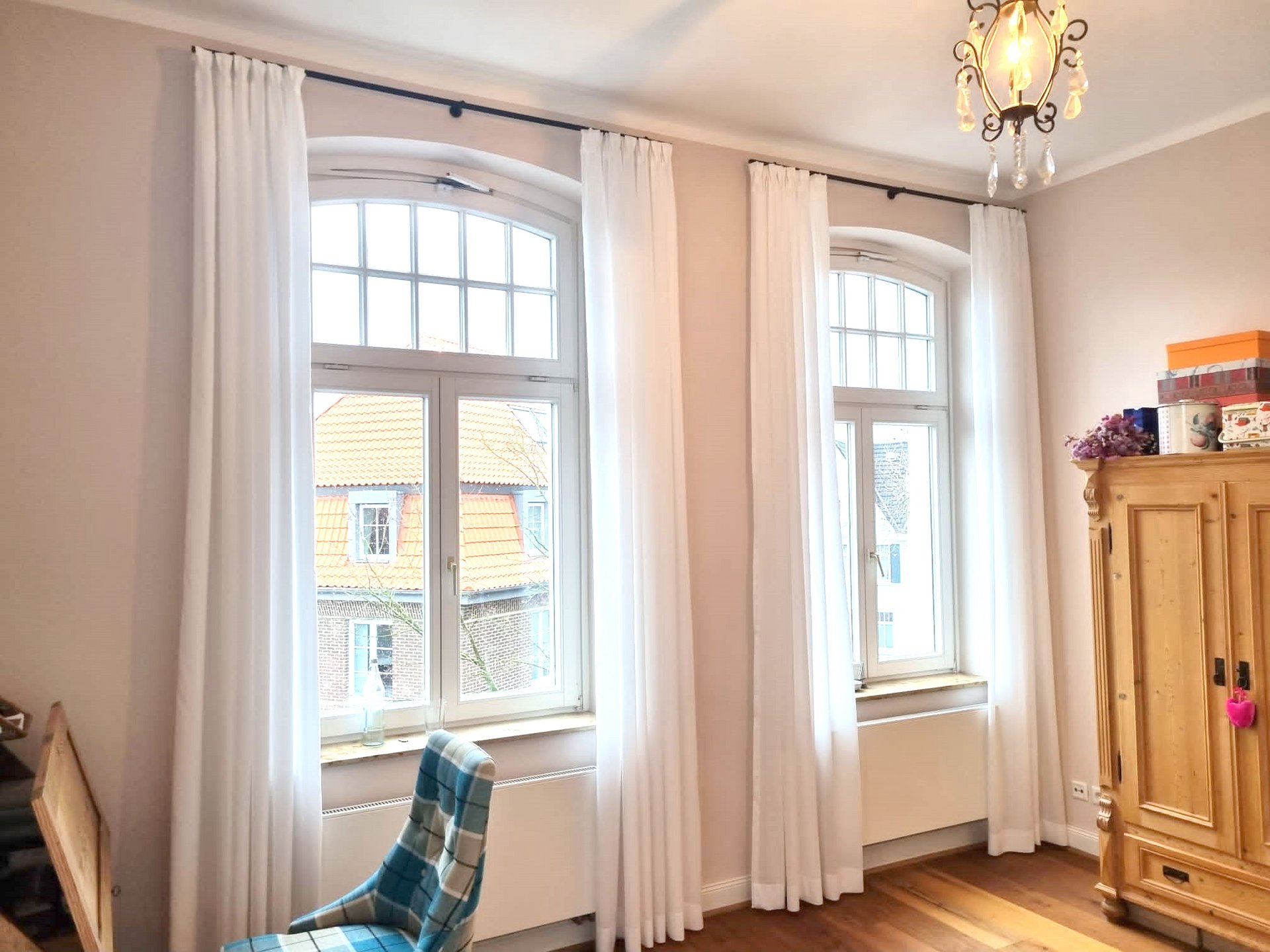 Gardine Vorhang Schlafzimmer Nya Nordiska mit Interstil Vorhangsstange